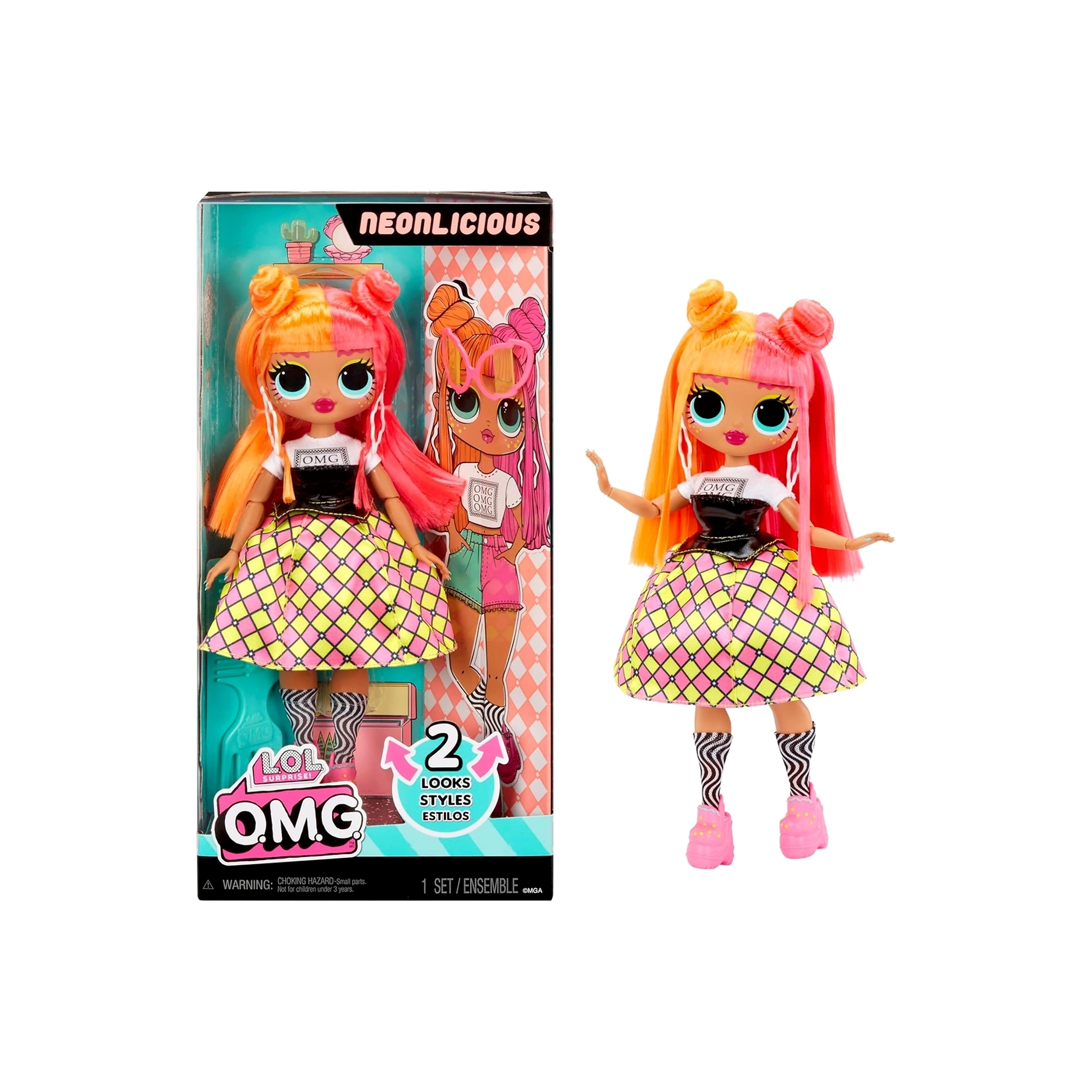 LOL Surprise OMG HoS Doll Neonlicious  MGA-591580
